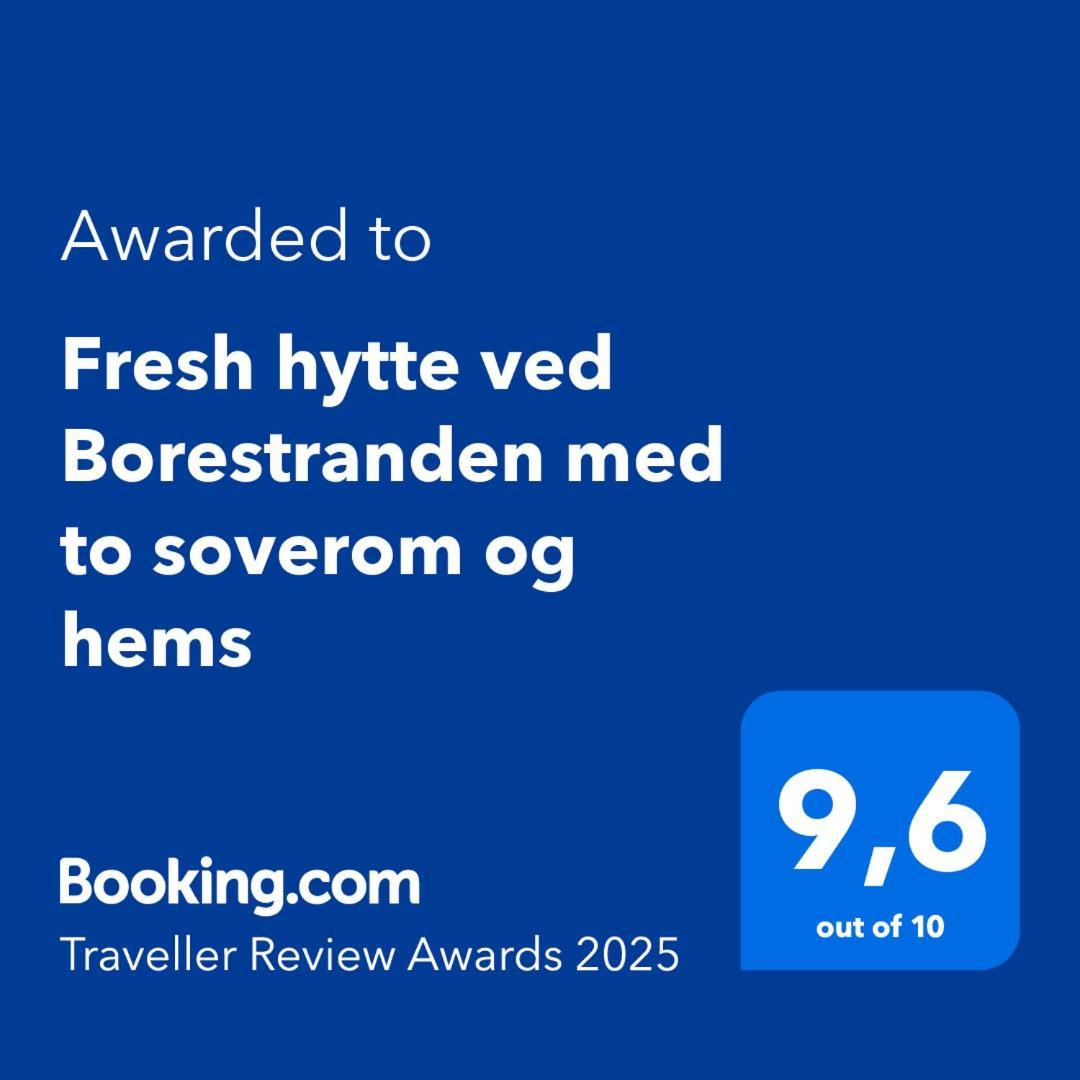 Fresh Hytte Ved Borestranden Med To Soverom Og Hems Klepp Buitenkant foto